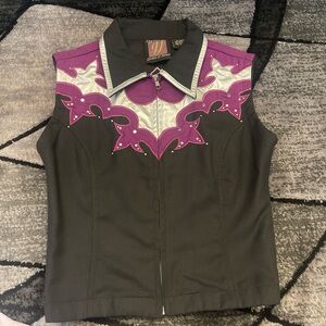 Vintage Signature Gordon&James Western Wear Vest XL